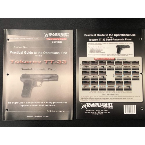 Blackheart Guide Book - Tokarev TT-33