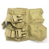 USGI Surplus Coyote MOLLE Double Frag Grenade Pouch