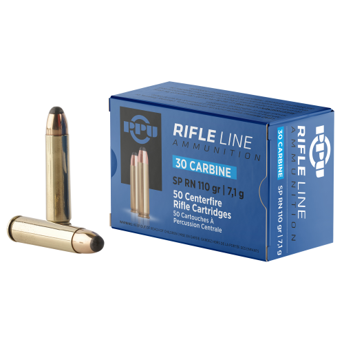PPU .30 Carbine - 110gr SP - 50rds