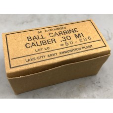 USGI Surplus .30 Carbine - 50rds