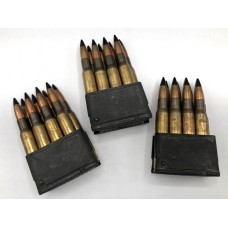 USGI Surplus .30-06 AP - 8rds on En-Bloc Clip