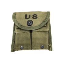 USGI Surplus M1 Carbine 2-Cell 15rd Magazine Pouch