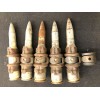 USGI Surplus 25mm Dummy Cartridges M794 - Linked Section of 5
