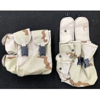 Bulgarian AK Desert Camo 4-Cell Magazine Pouch