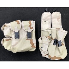 Bulgarian AK Desert Camo 4-Cell Magazine Pouch