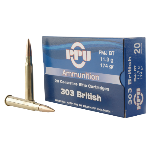 PPU .303 British - 174gr FMJ - 20rds