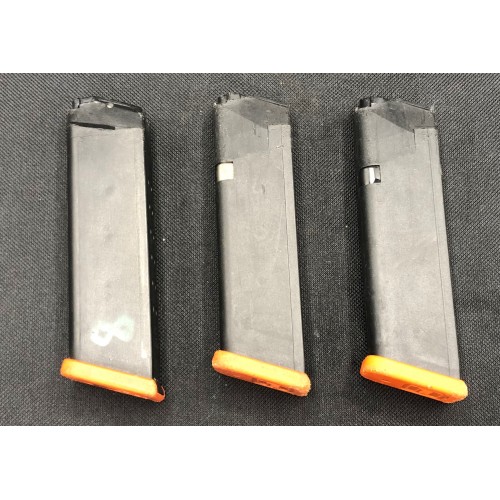 Glock 22 .40 S&W 15rd - Orange Baseplate - LEO Surplus