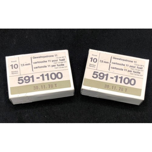 Swiss Surplus 7.5x55 GP11 - 10rds