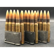 USGI Surplus .30-06 M2 Ball - 8rds on En-Bloc Clip