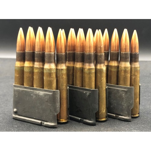 USGI Surplus .30-06 M2 Ball - 8rds on En-Bloc Clip