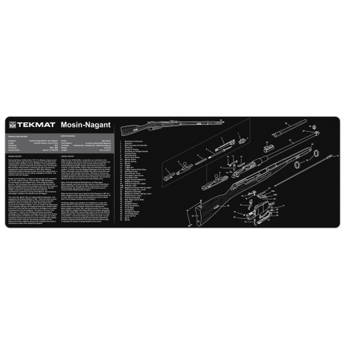 Mosin Nagant TekMat Gun Cleaning Mat 36"x12"