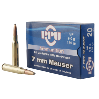 PPU 7mm Mauser - 139gr SP - 20rds